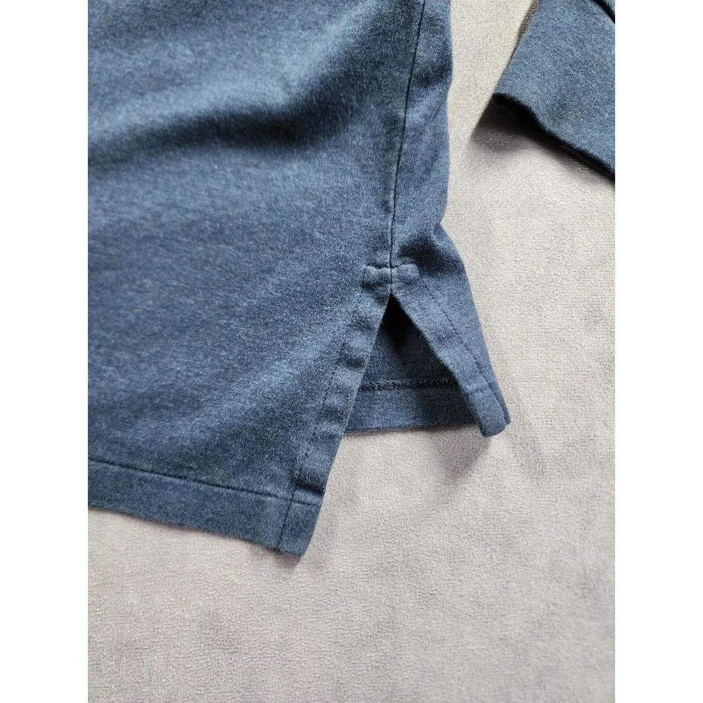 Polo Ralph Lauren Pima Soft Touch Long Sleeve Polo Golf Shirt Mens XL Navy